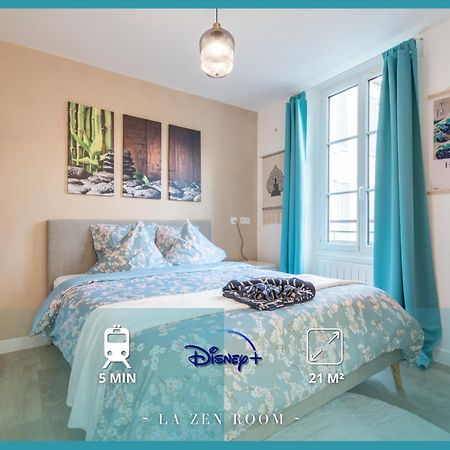 Sweethost - La Zen Room - Studio Proche Gare & Disneyland Lagny-sur-Marne Luaran gambar